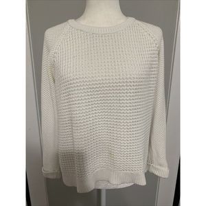 Topshop White Crew Neck Sweater